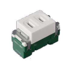 WNF1001W 單插座（白色本體） 原廠圖去背