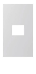 WNSF6101W SO-STYLE 一個開口蓋板|霧白色 原廠產品圖