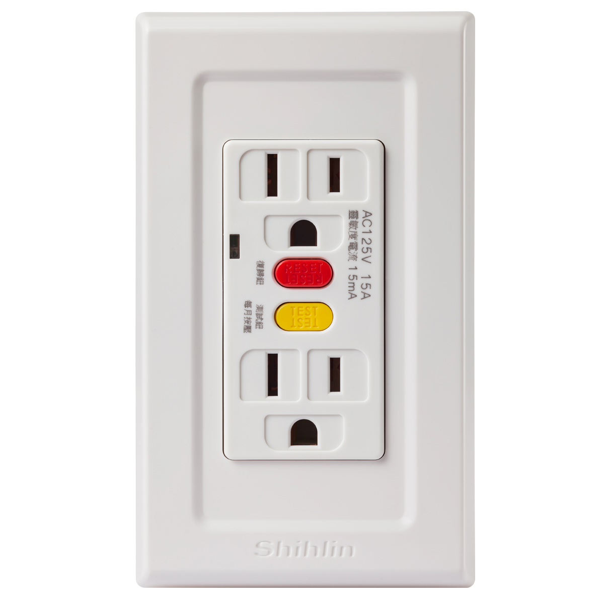 士林電機 NV-BW 漏電保護插座系列代表圖
