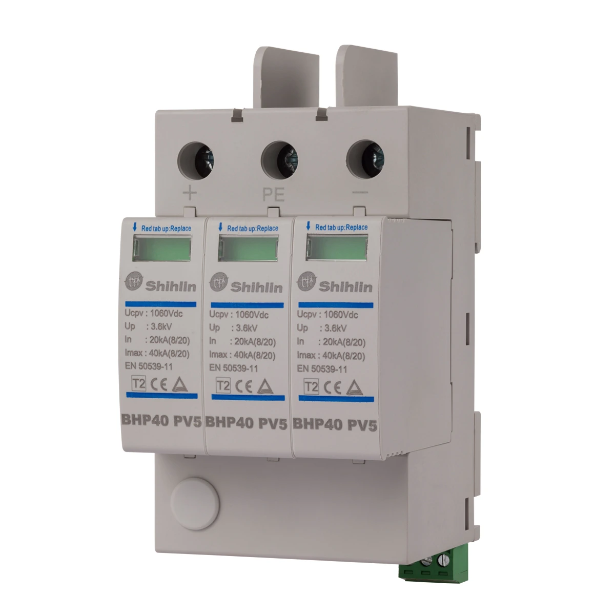 士林電機 BHP40 PV5～PV8 直流突波保護器系列代表圖